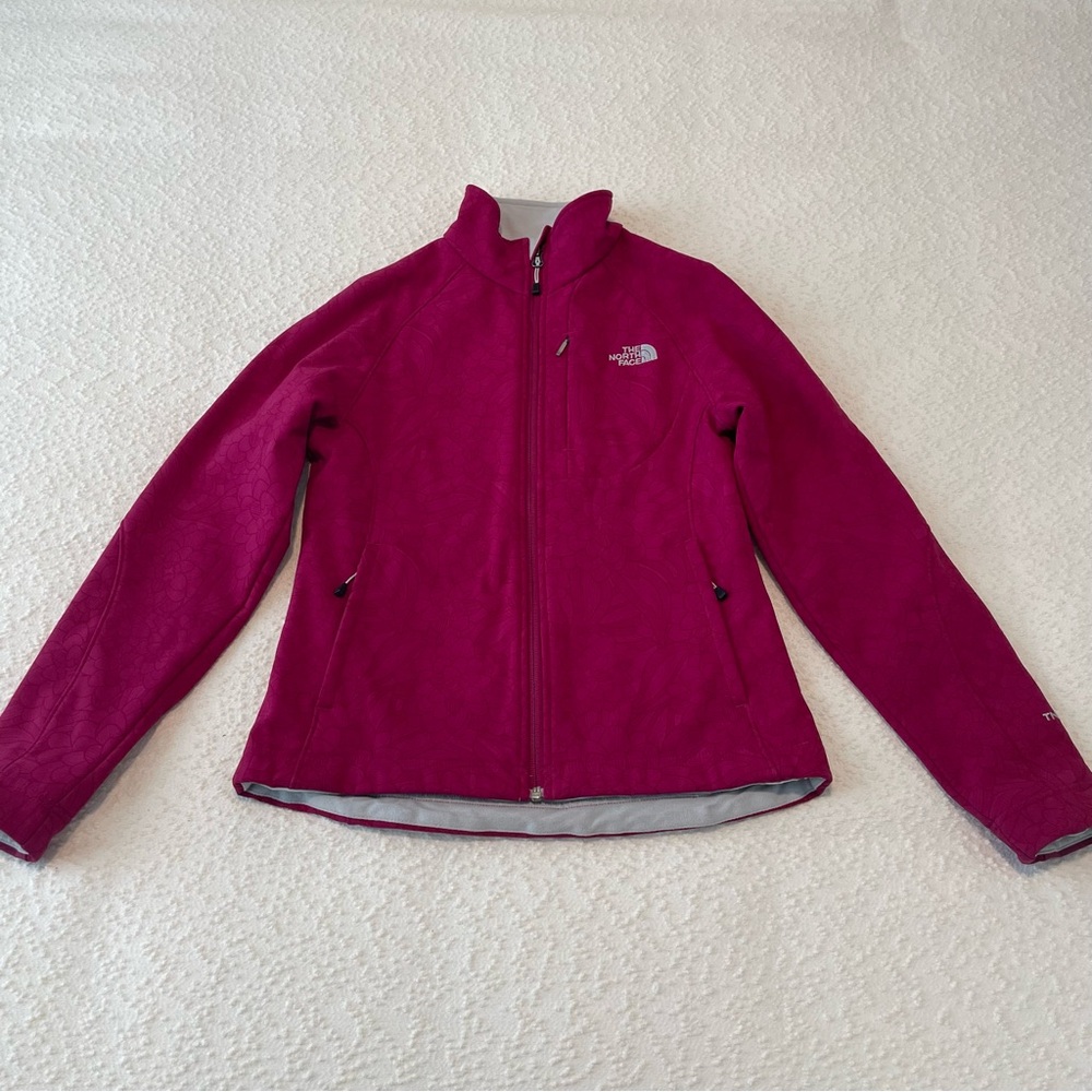 The North Face TNF Apex Soft Shell Women's Pink Floral Jacket